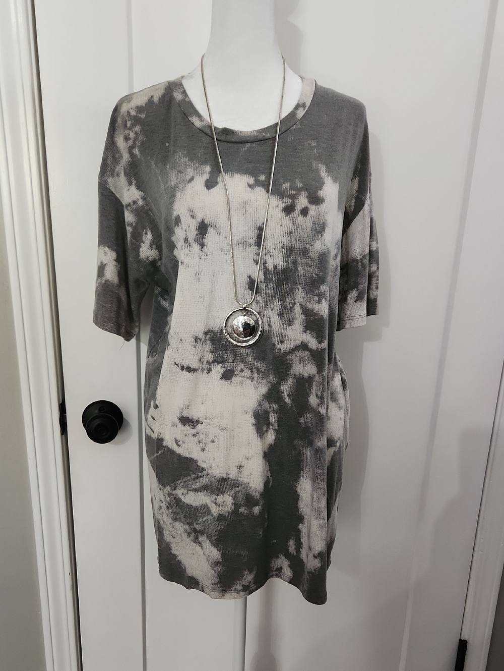 High-Low Tunic T-Shirt Tie Dye
